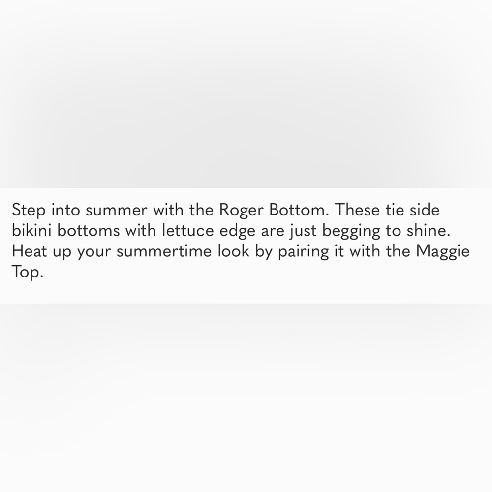L*Space Maggie Roger Bikini Bottoms Over‎ the Rainbow NWT - Picture 9 of 12